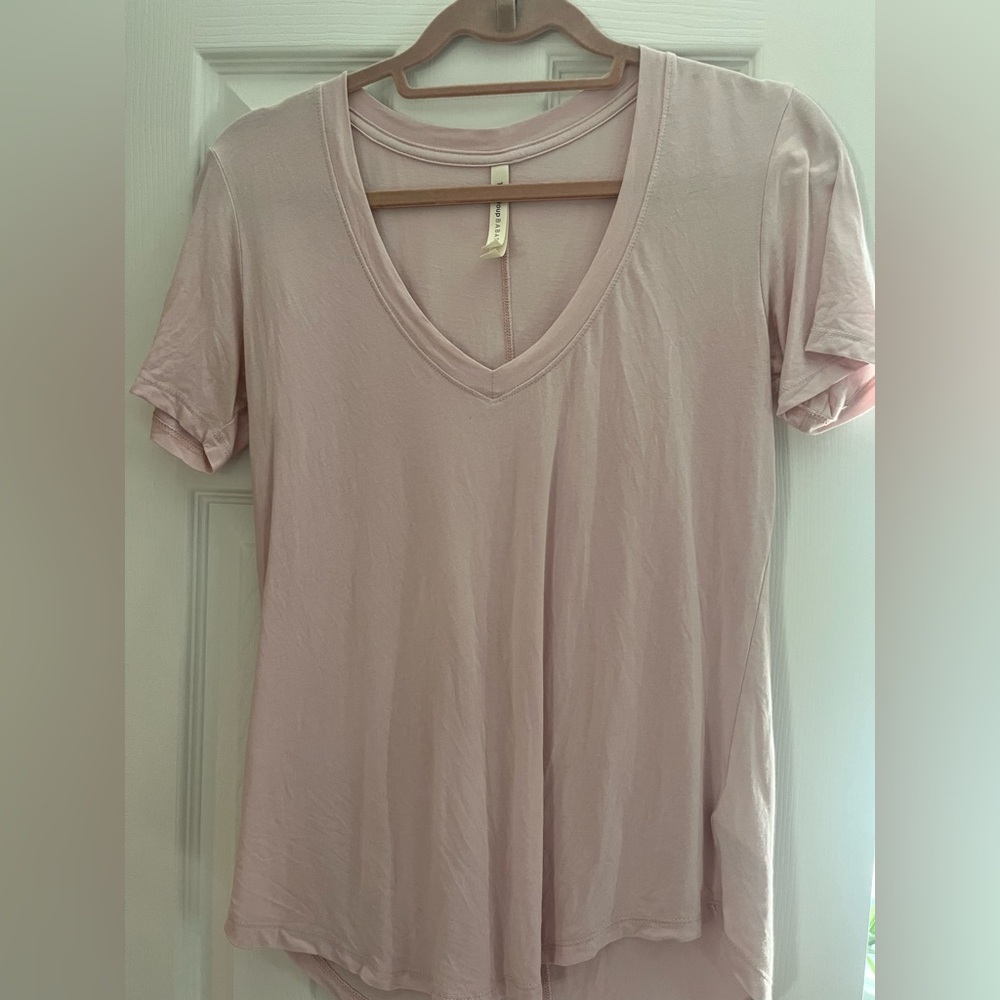 Light pink aritzia T shirt